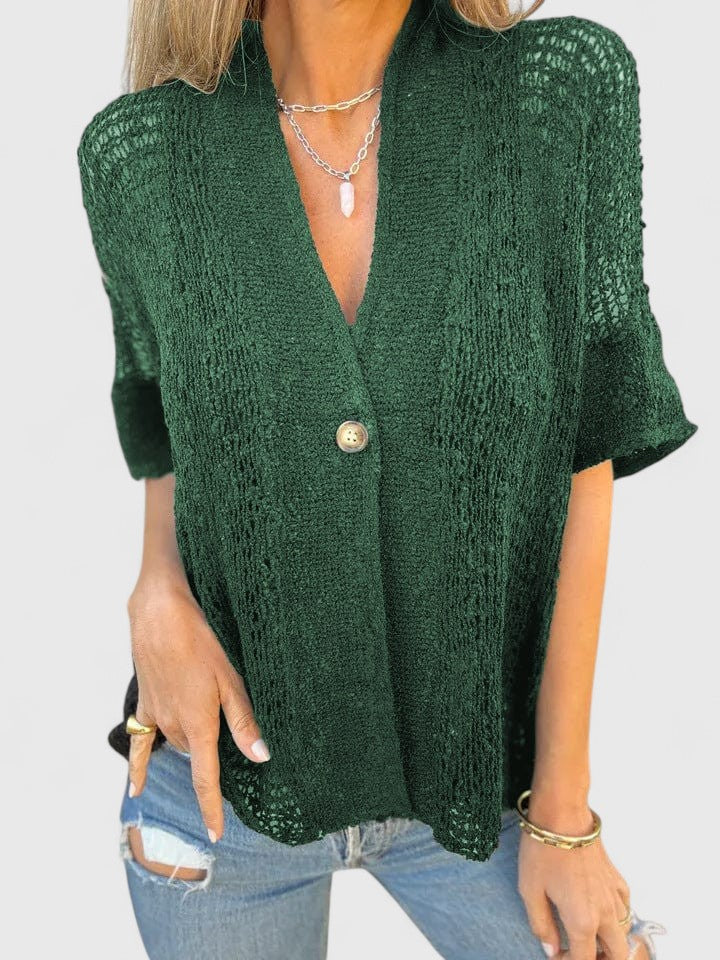Olivia | Elegant Knitted Shirt