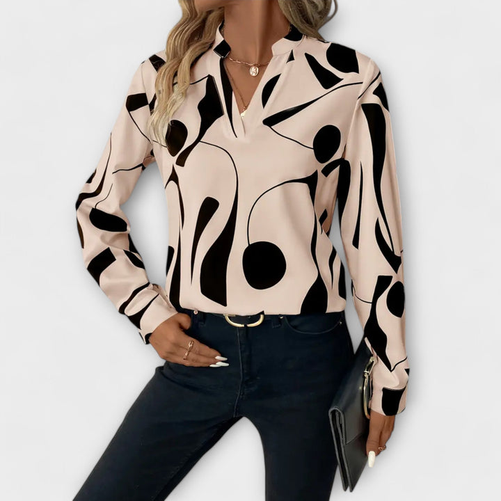 Olivia | Elegant Blouse With Design