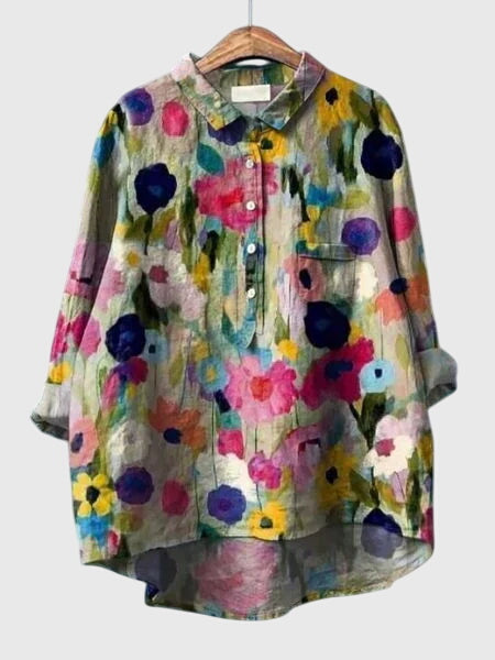 Olivia | Floral Print Blouse