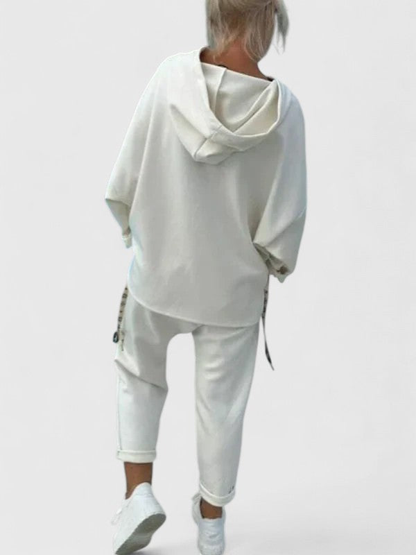 Olivia  | Comfortable Hooded Sweatshirt Set