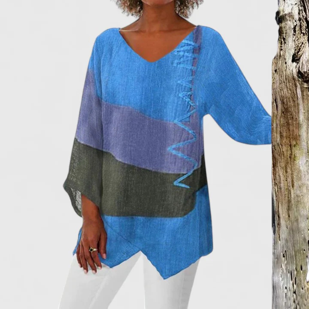 Olivia | Elegant V-Neck Tunic