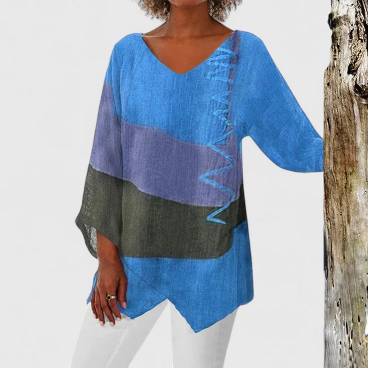 Olivia | Elegant V-Neck Tunic