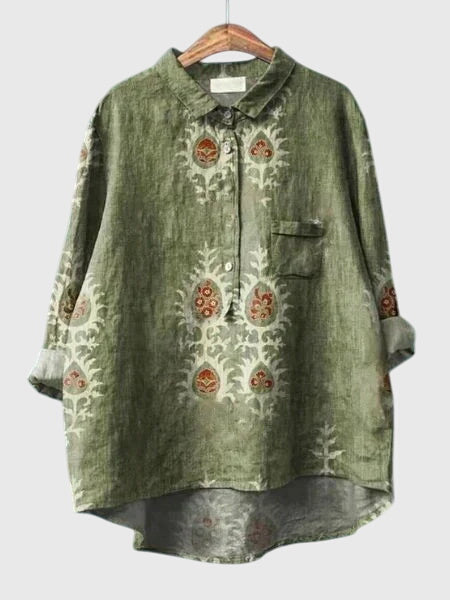 Olivia | Floral Print Blouse