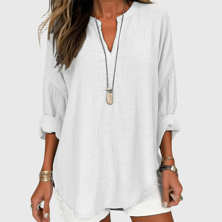 Olivia | Flowy Elegant Beach Shirt