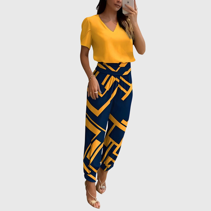 Olivia | Stylish Blouse and Pants Set