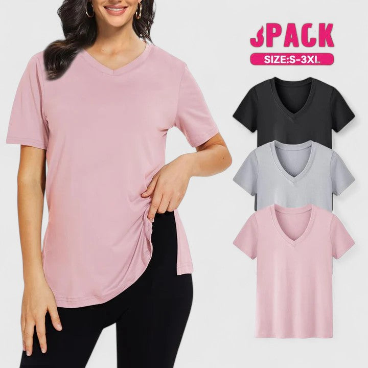 Olivia | Comfortable Tee (Pack of 3)