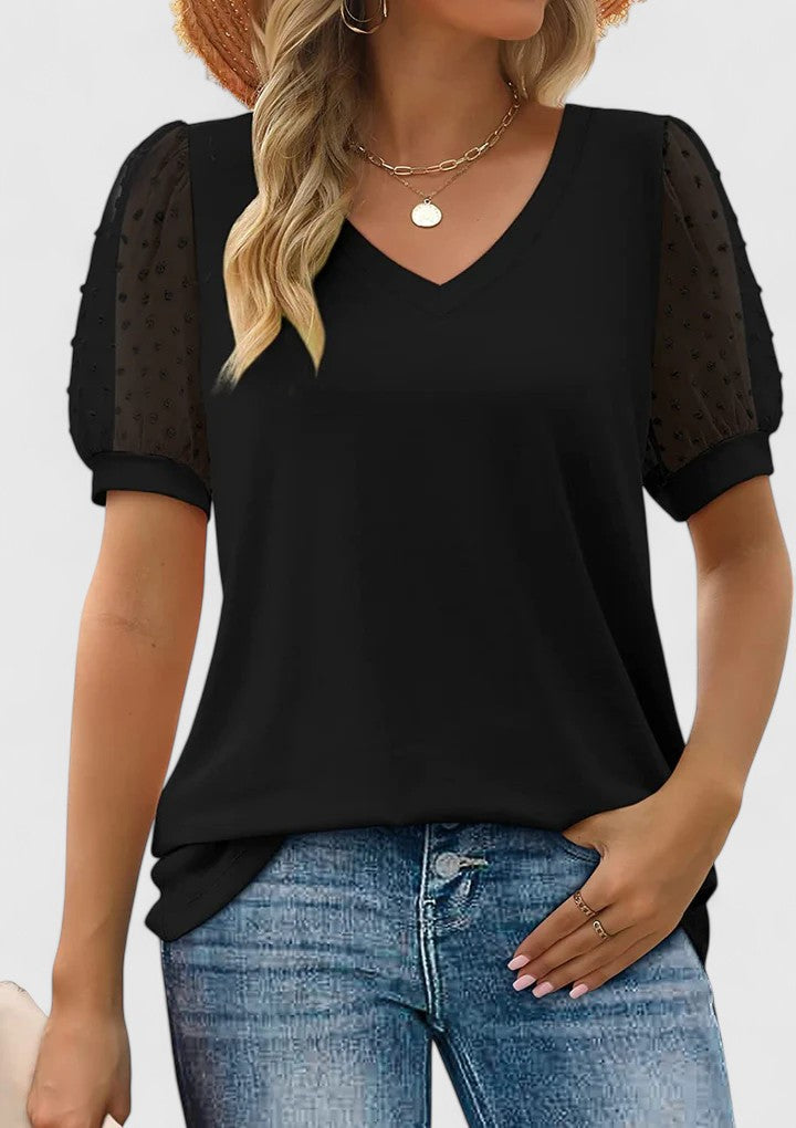 Olivia | Comfortable V-Neck Top