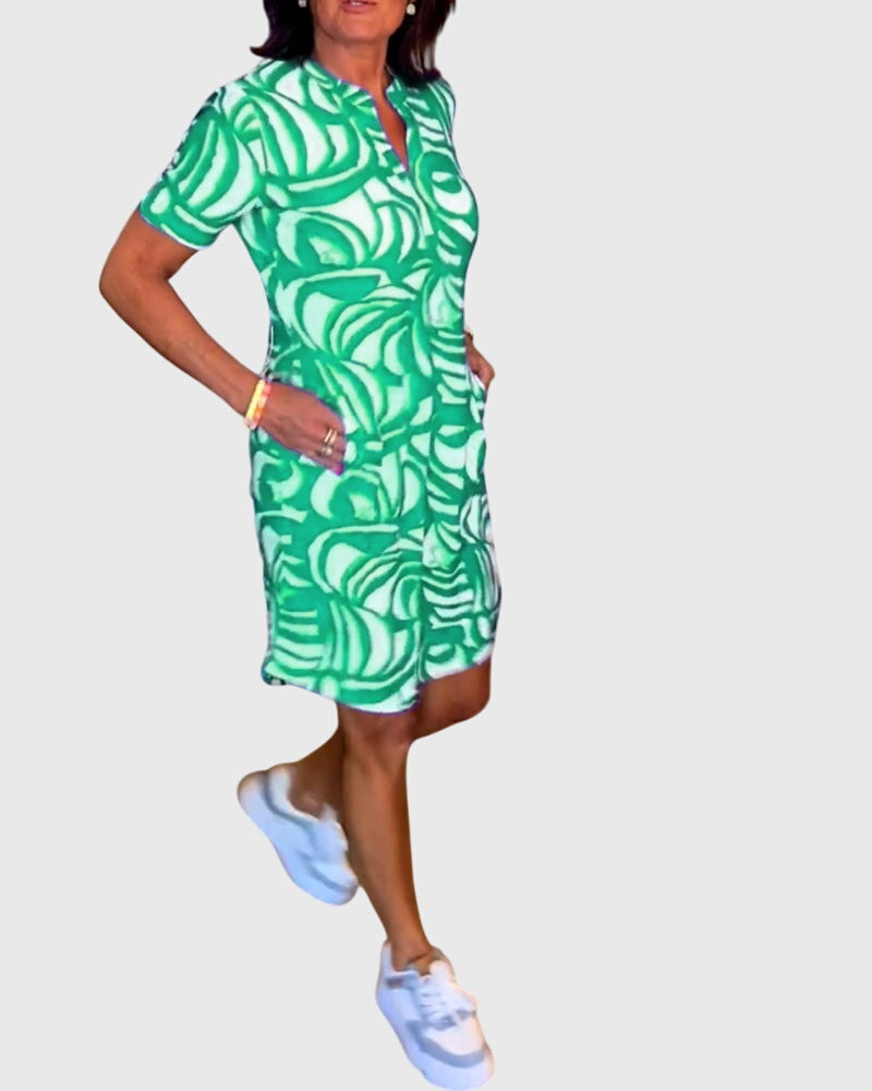 Olivia | Flattering Avenue Walk Dress