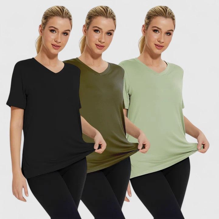 Olivia | Comfortable Tee (Pack of 3)