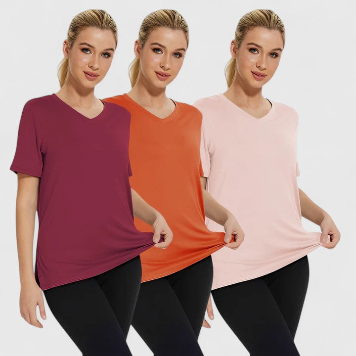 Olivia | Comfortable Tee (Pack of 3)