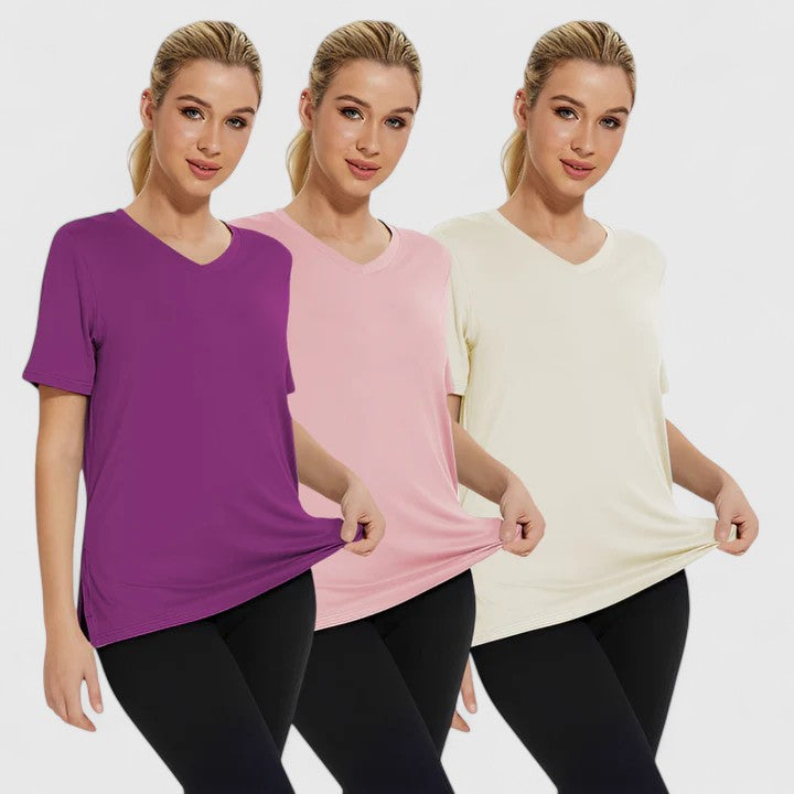 Olivia | Comfortable Tee (Pack of 3)