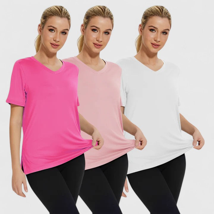 Olivia | Comfortable Tee (Pack of 3)