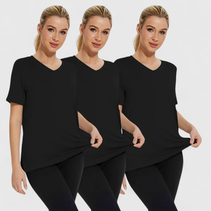 Olivia | Comfortable Tee (Pack of 3)