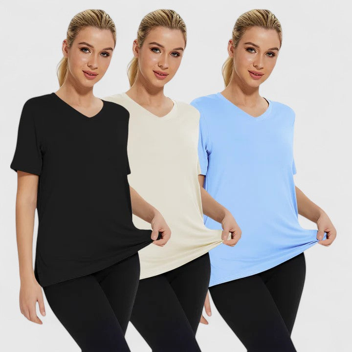 Olivia | Comfortable Tee (Pack of 3)