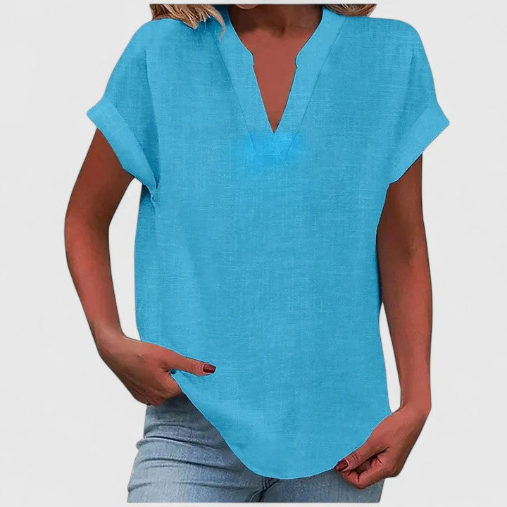 Olivia | Comfortable V-Neck Blouse