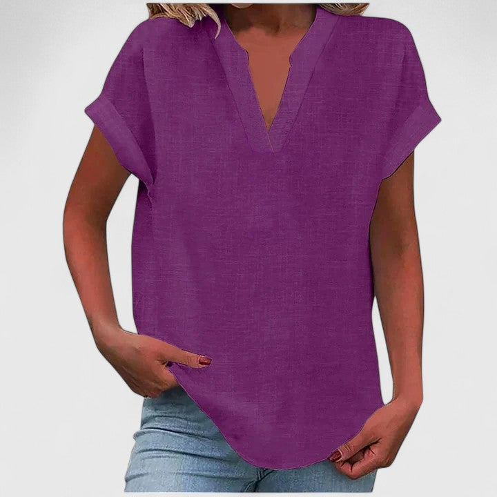 Olivia | Comfortable V-Neck Blouse