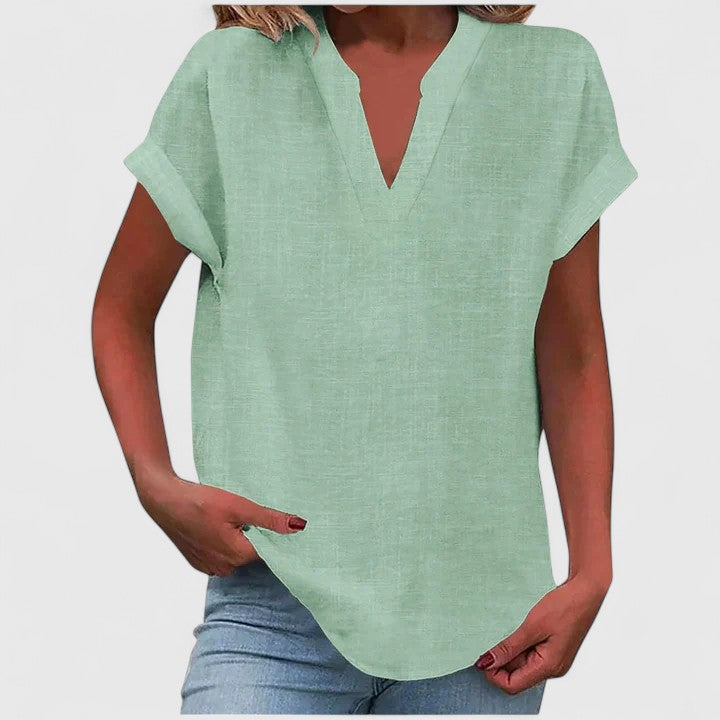 Olivia | Comfortable V-Neck Blouse