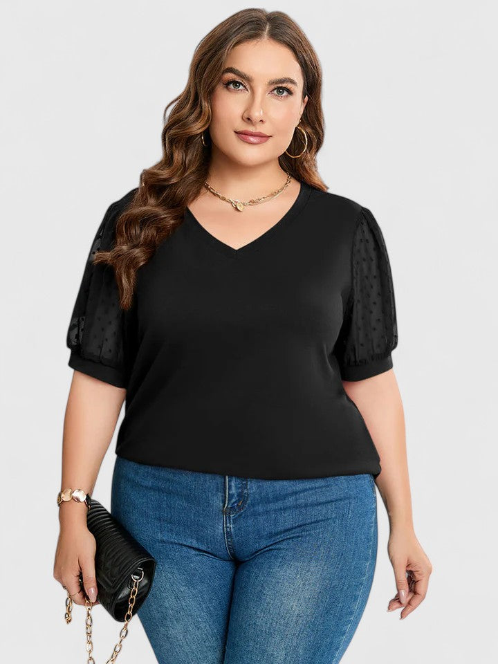 Olivia | Comfortable V-Neck Top