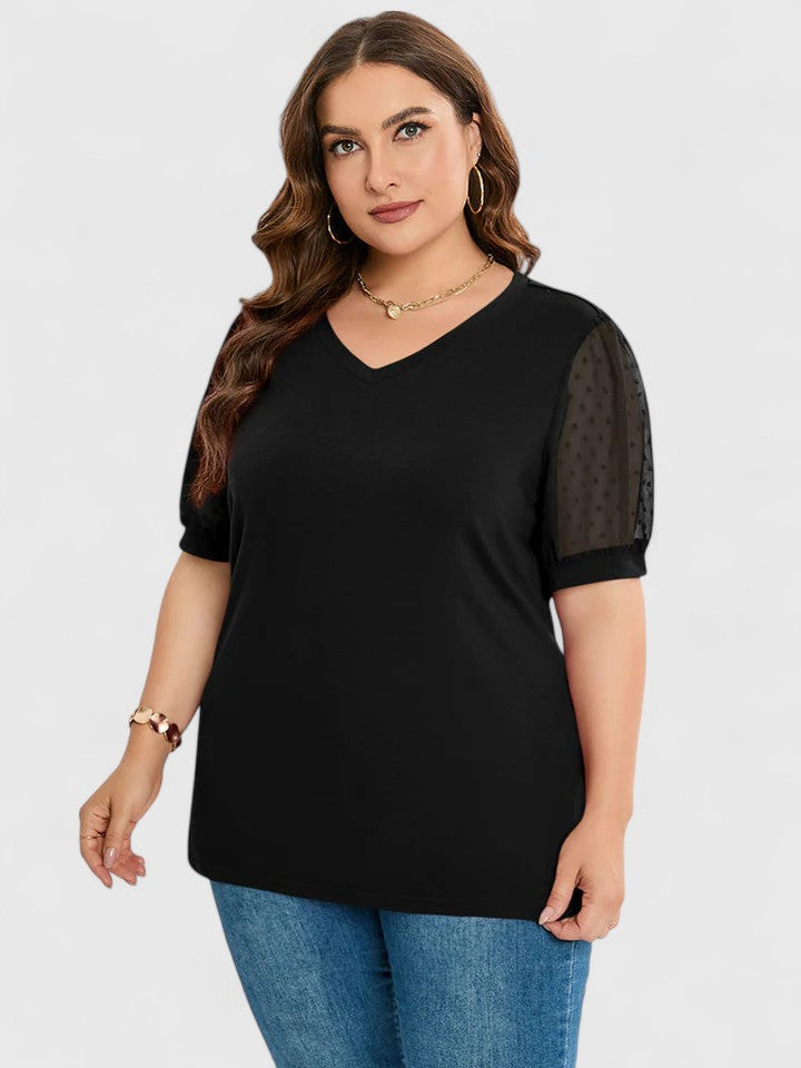 Olivia | Comfortable V-Neck Top