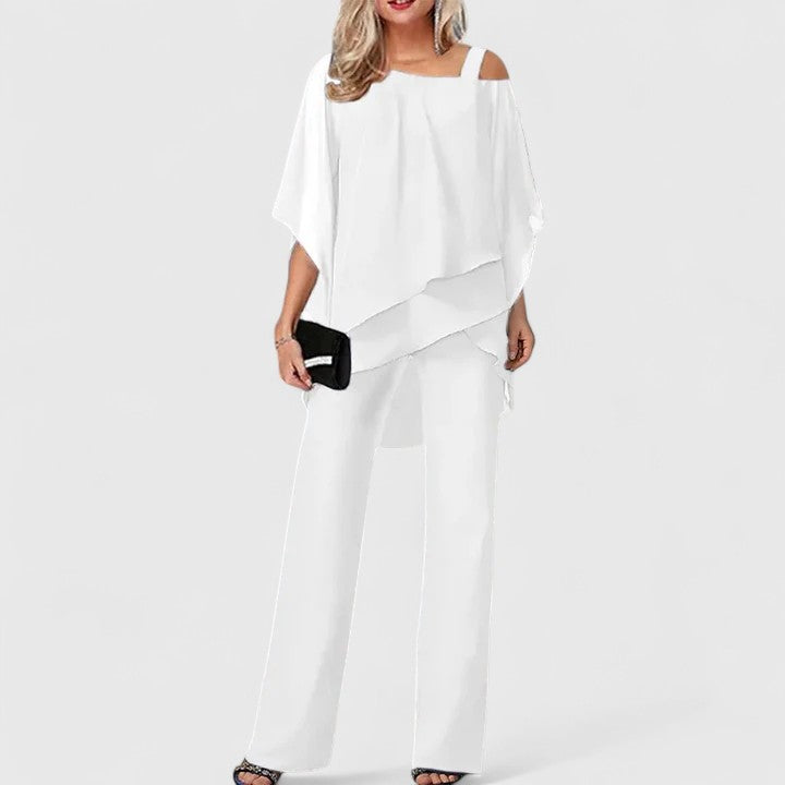 Olivia | Elegant Two-Piece Pant Set