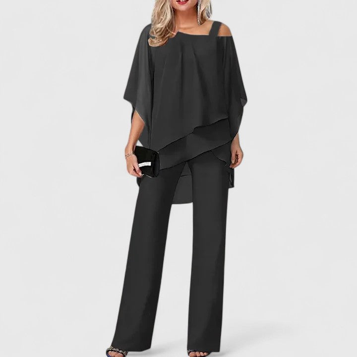 Olivia | Elegant Two-Piece Pant Set