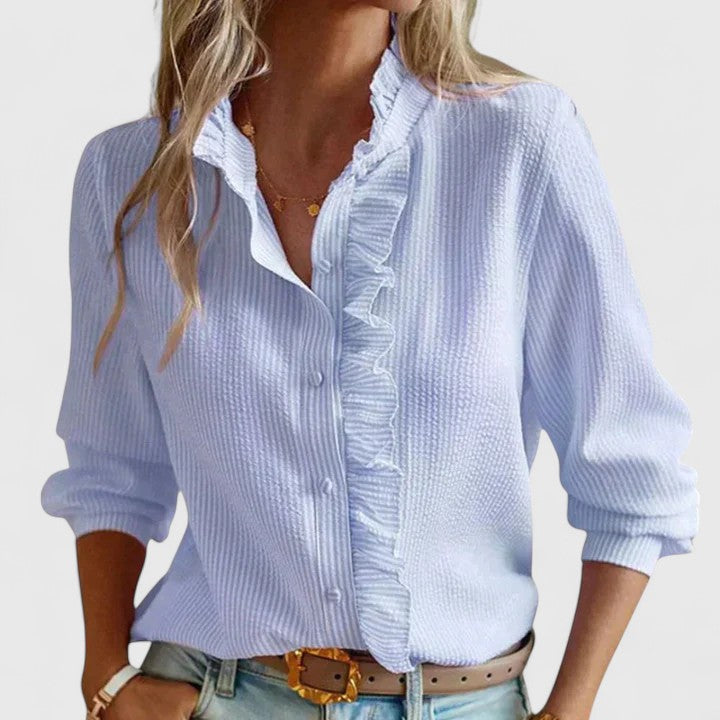 Olivia | Sophisticated Long Sleeve Blouse