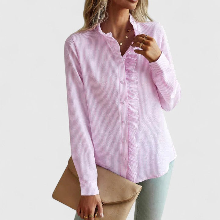 Olivia | Sophisticated Long Sleeve Blouse