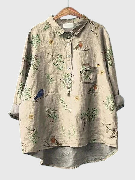 Olivia | Floral Print Blouse