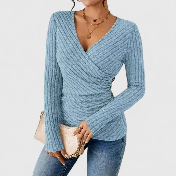 Olivia | Elegant Tucking Top