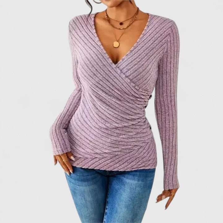 Olivia | Elegant Tucking Top