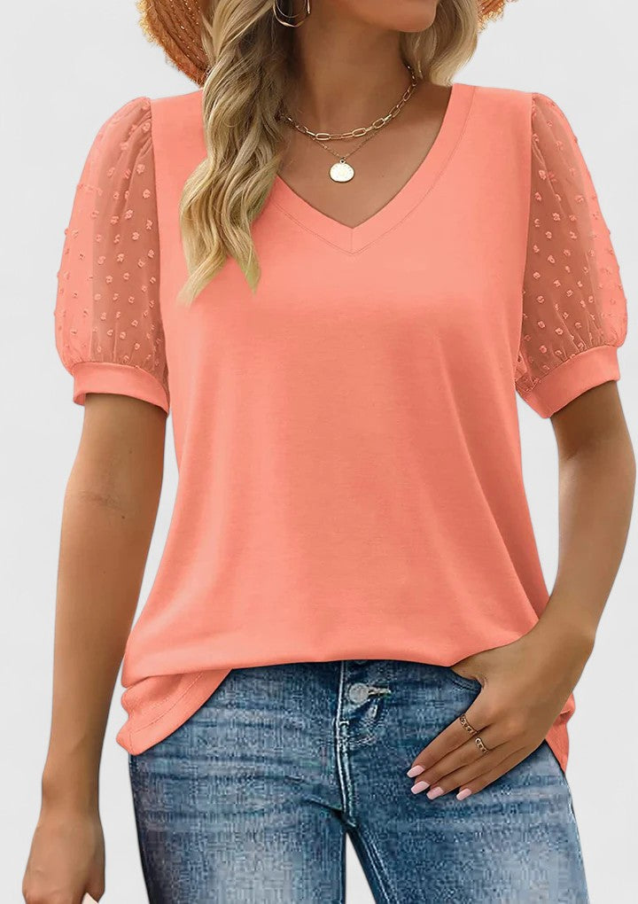 Olivia | Comfortable V-Neck Top