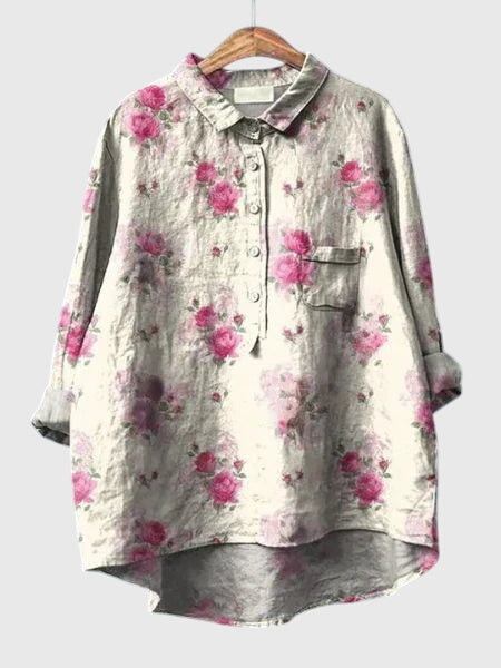 Olivia | Floral Print Blouse
