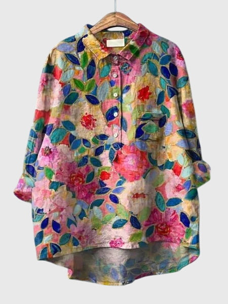 Olivia | Floral Print Blouse
