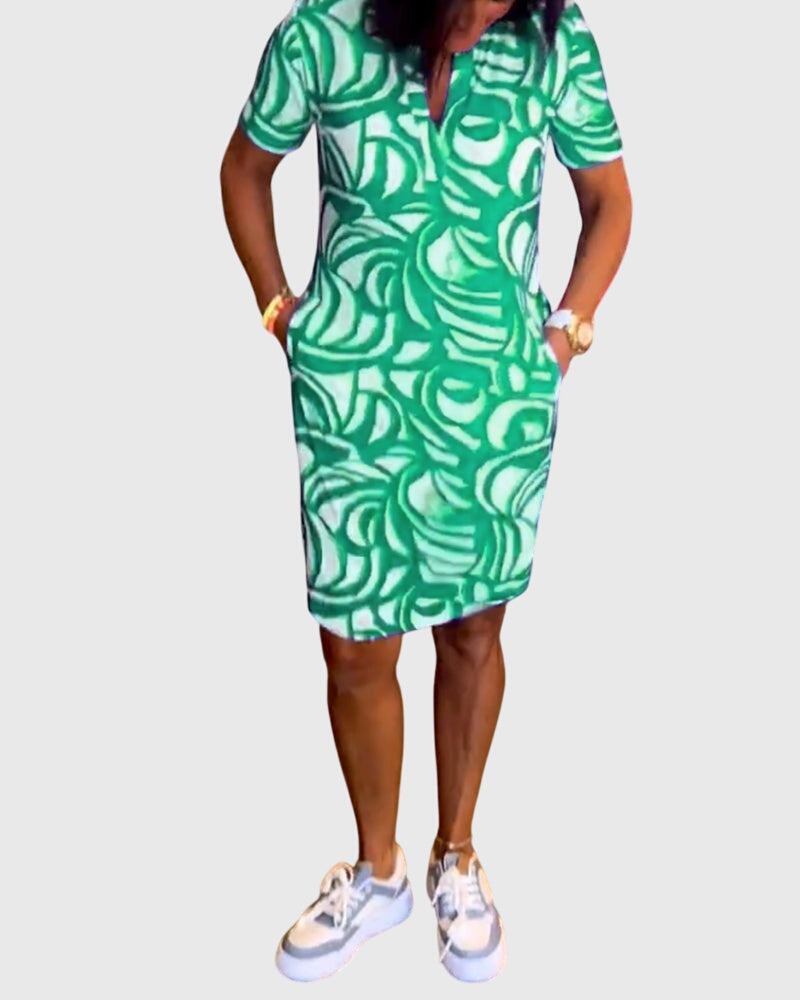 Olivia | Flattering Avenue Walk Dress