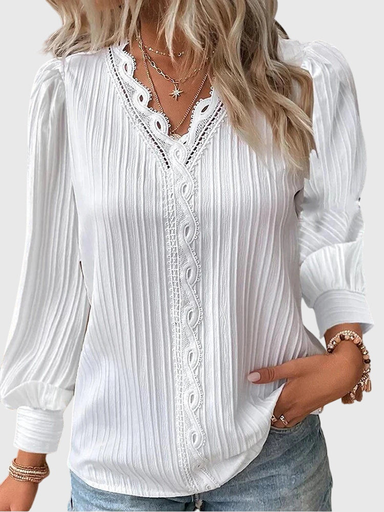 Olivia | Elegant Pullover Blouse