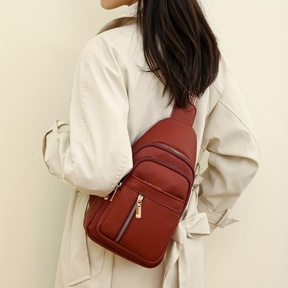 Hazel Vintage Chest Crossbody Bag (BUY 1 GET 1 FREE)