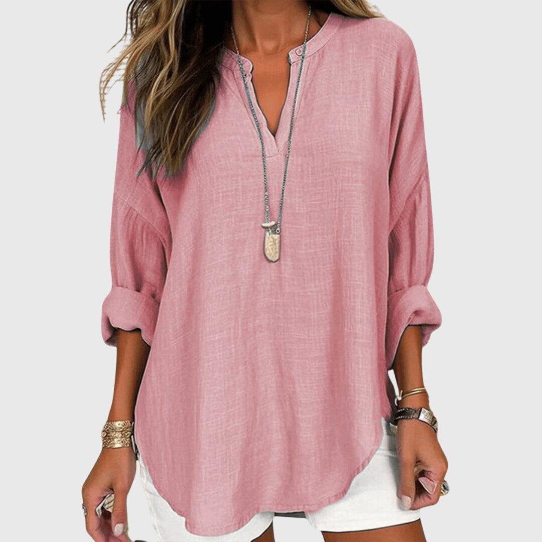 Olivia | Flowy Elegant Beach Shirt