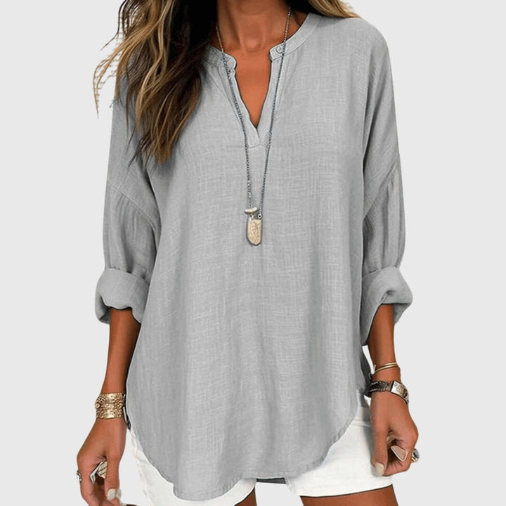 Olivia | Flowy Elegant Beach Shirt