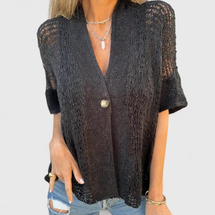 Olivia | Elegant Knitted Shirt