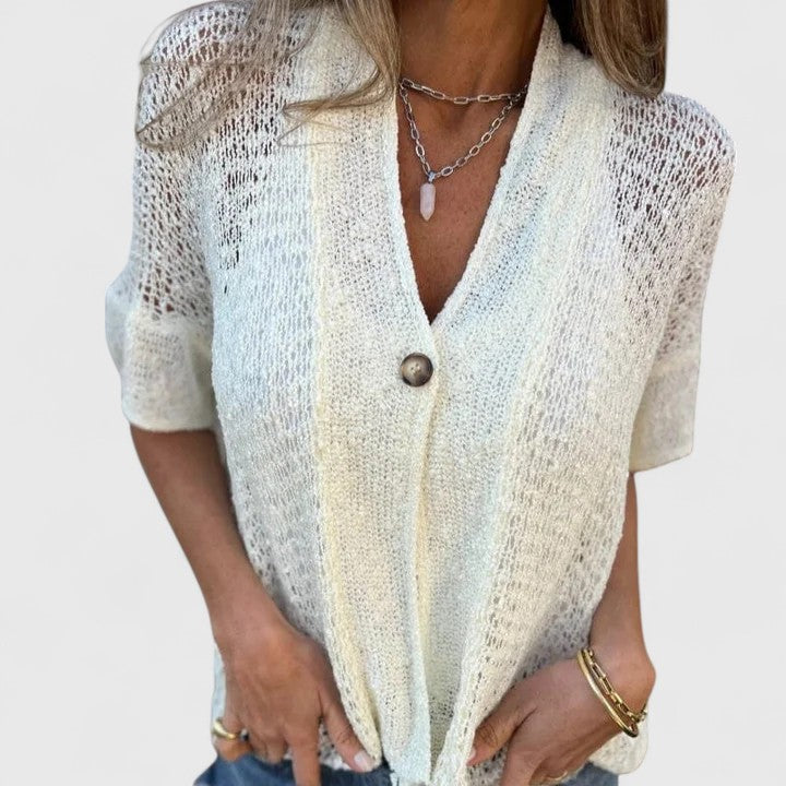 Olivia | Elegant Knitted Shirt